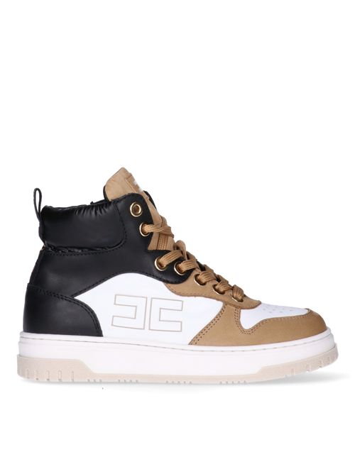 Sneakers alta logo ELISABETTA FRANCHI | E0350NERO